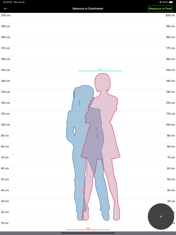 Screenshot #4 pour Height Comparison: Hikaku