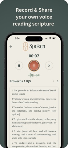 Spoken-Bible Screenshot 2 of 4