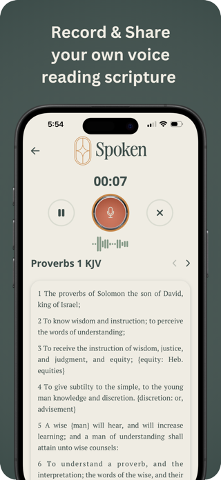 Spoken-Bible Screenshot 2 of 4