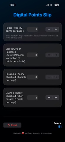 Points Slip Screenshot 3 of 3