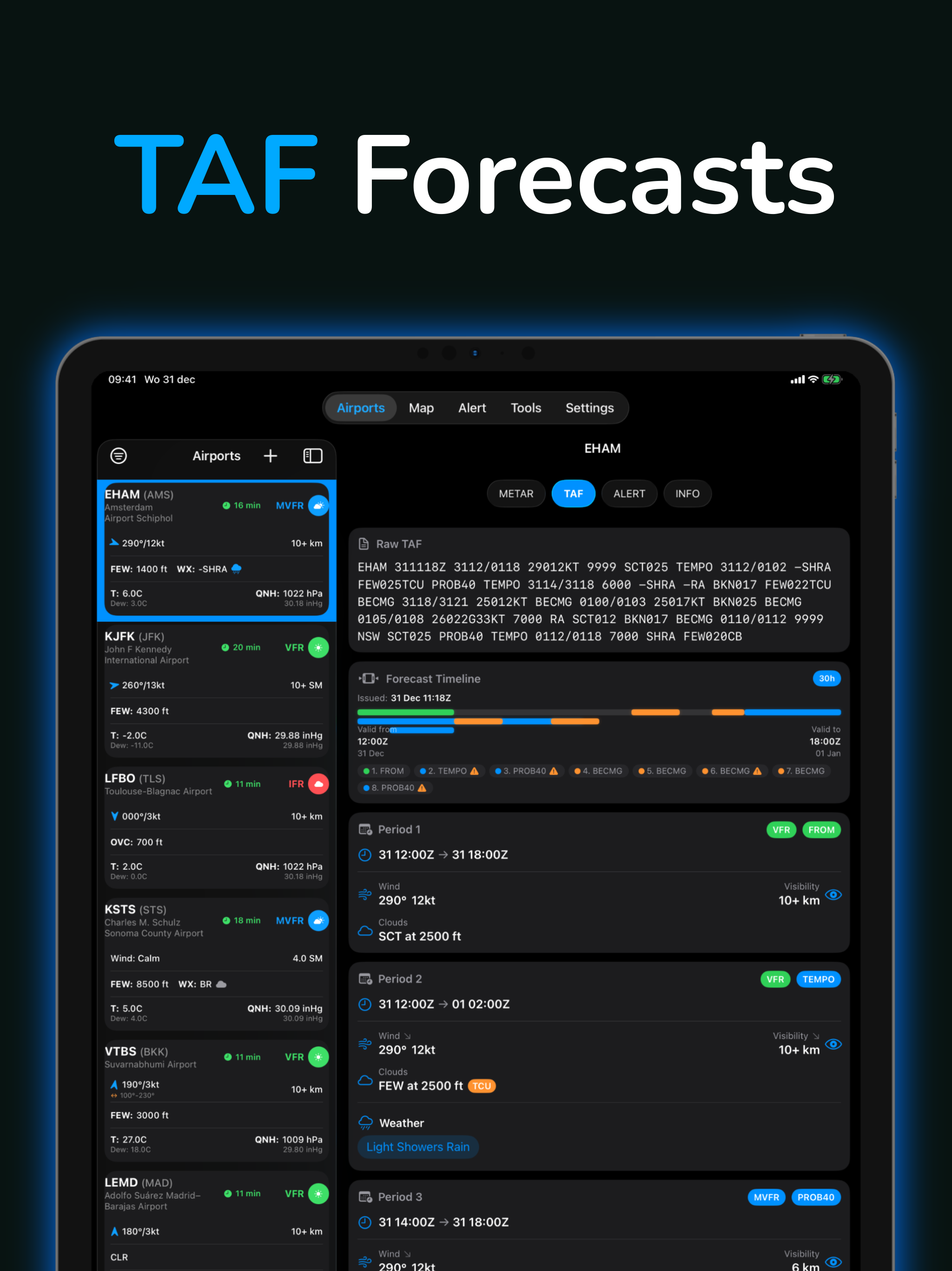 AirportWX - METAR & TAF