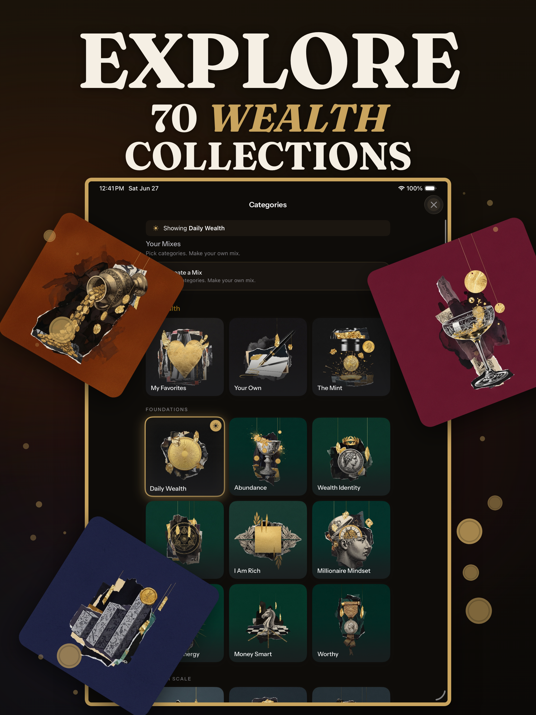 Wealthy: Money Affirmations screenshot 10
