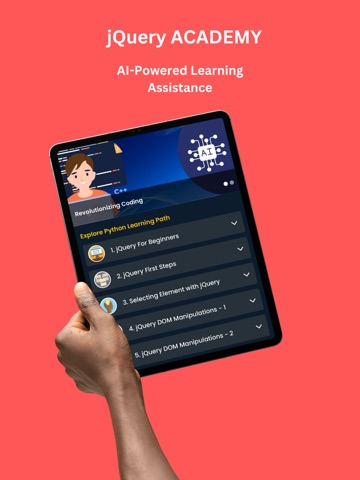 Learn jQuery: Code & Build iPad screenshot