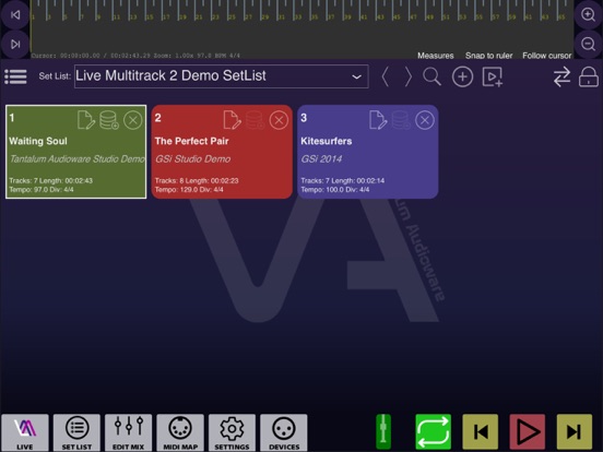 Screenshot #5 pour Live Multitrack 2