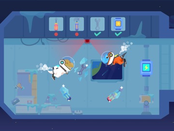 Dinosaur Rocket Games for kids iPad screenshot