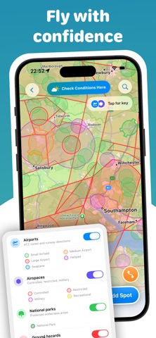 Drone Map & UAV Forecast screenshot