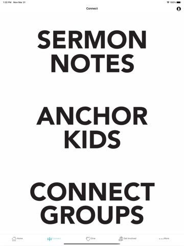 Anchorchurchfam iPad screenshot
