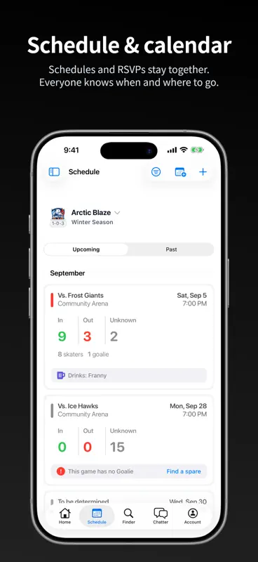 BenchApp - Sports Team Manager screenshot 4 of 7