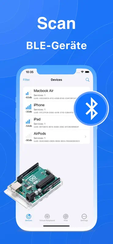 BlueTools Bluetooth Assistant screenshot 1 of 7
