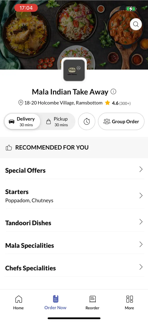 Screenshot #2 pour Mala Indian Take Away
