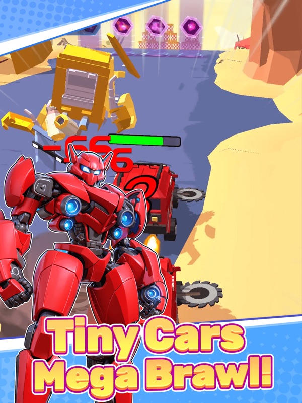 Smash Car: Robot Racing screenshot 12