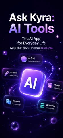 Ask Kyra: AI Tools iPhone screenshot
