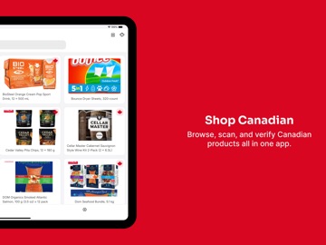 Canadian Made: Buy Canadian iPad screenshot