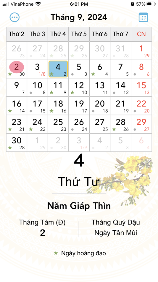 #3. Lịch VN (iOS) 由: Huu Loc Cao