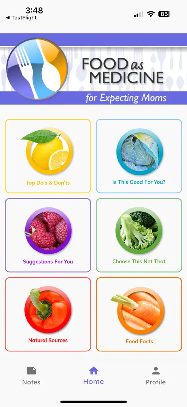 Screenshot #1 pour Expecting Moms Nutrition