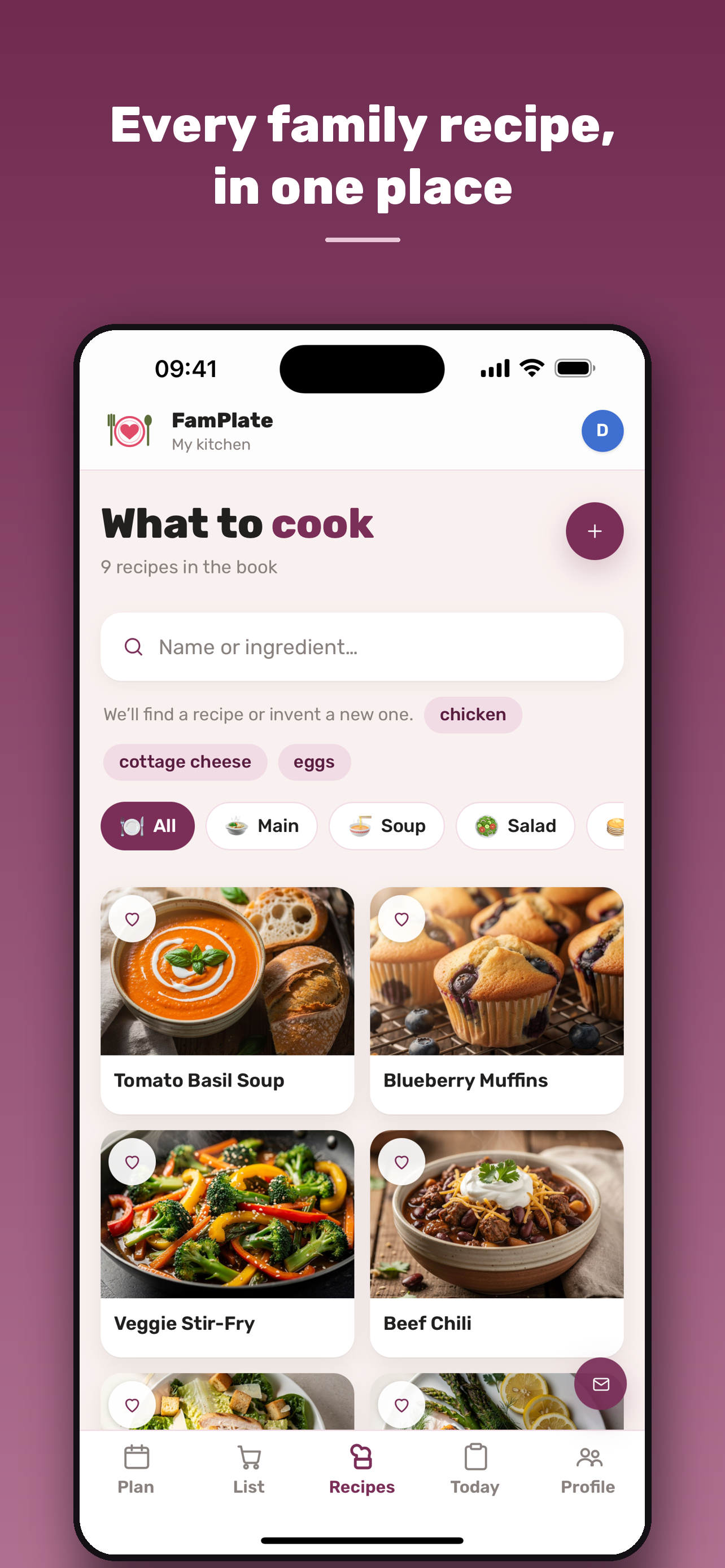 FamPlate: Family Kitchen screenshot 3