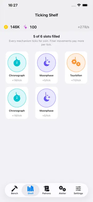 ClockmakersBench screenshot 2