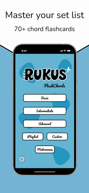 Rukus+ Guitar Chord Flashcards screenshot 1