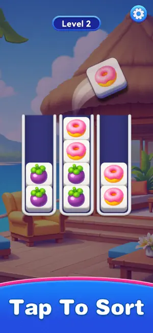 Tile Sort: Puzzle Game screenshot 1