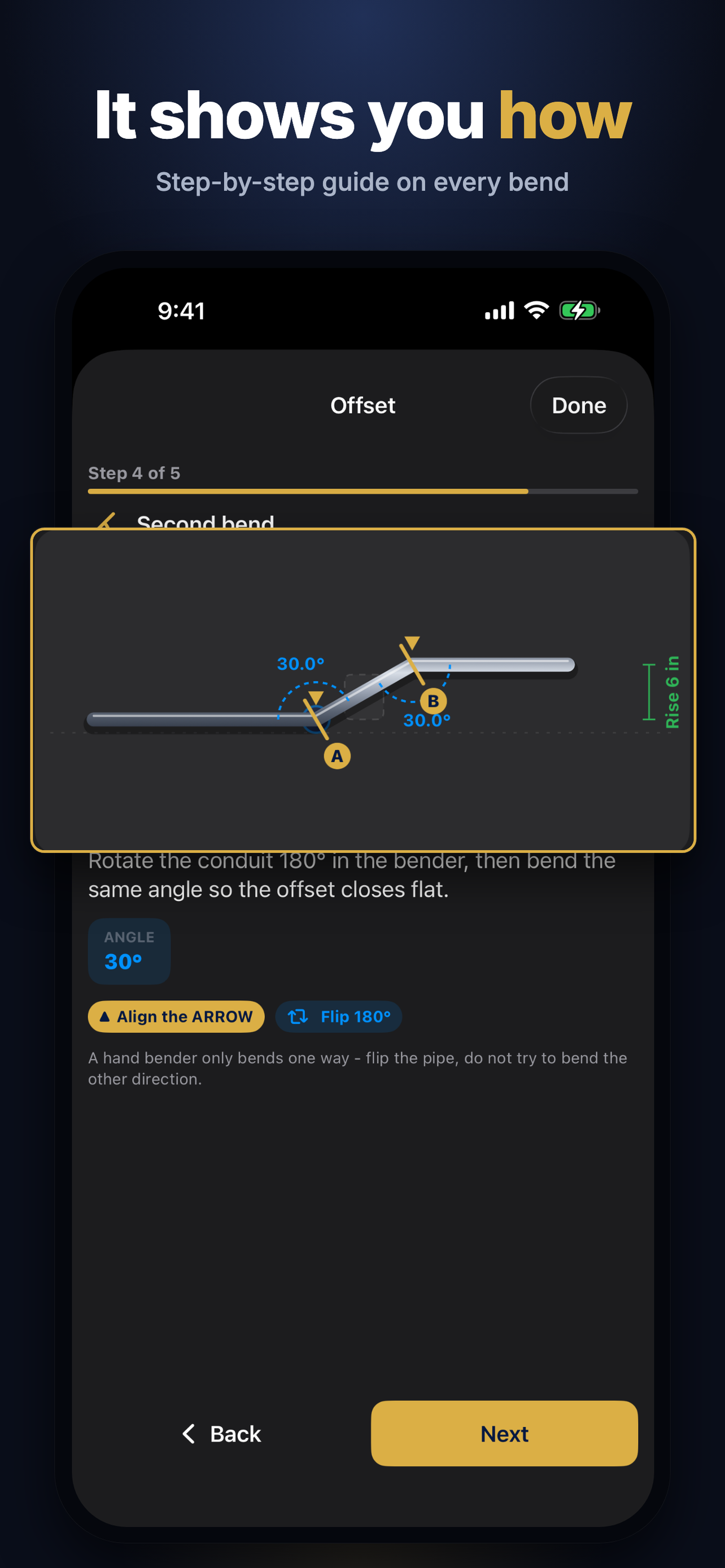 Conduit Fill & Bending Calc screenshot 7