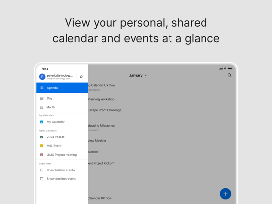 Synology MailPlus iPad screenshot 7 - Productivity app