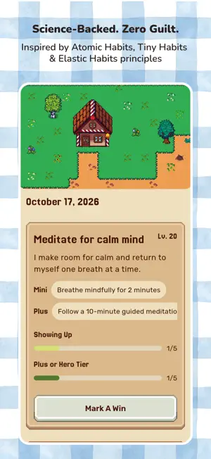 TinyVille: Build Better Habits screenshot 3