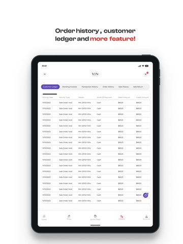 Vin Wholesale iPad screenshot