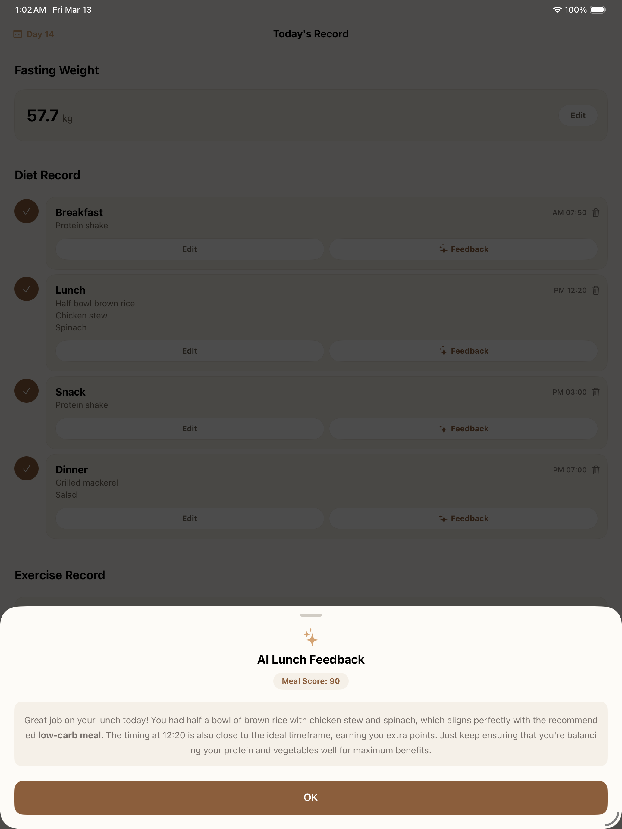 Korean SwitchOn Diet: AI guide