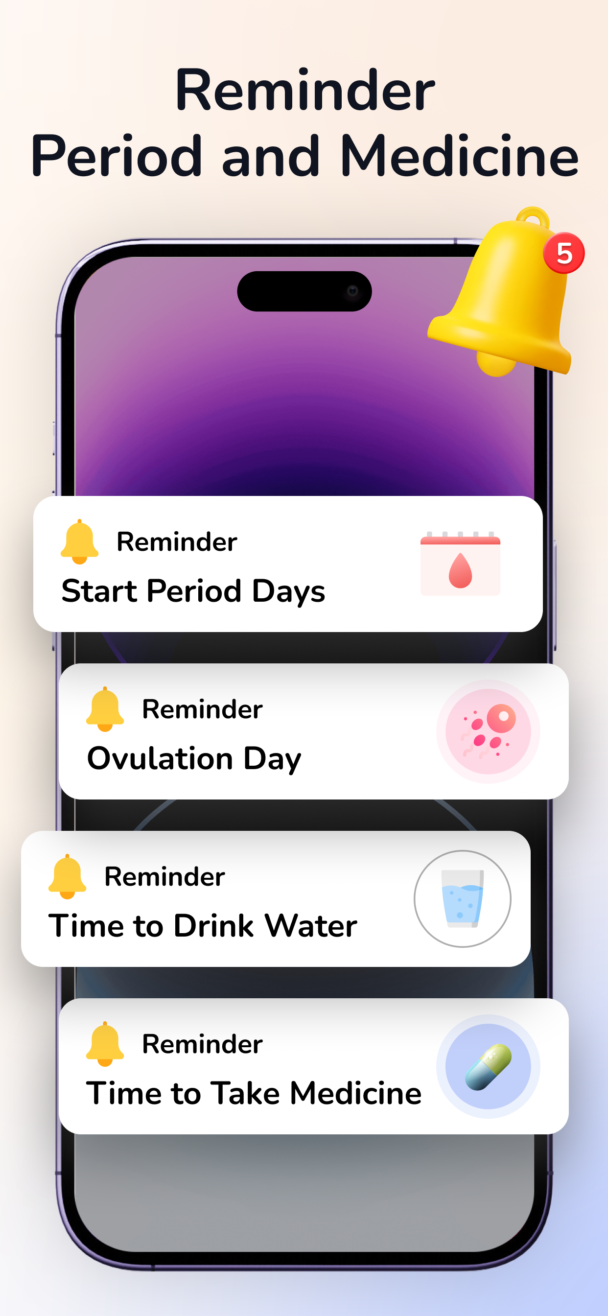 Period Tracker Calendar App