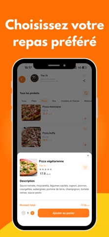 CapsaFood - Livraison de repas screenshot