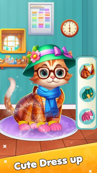 Cat Daycare Salon Kitty Game Screenshot
