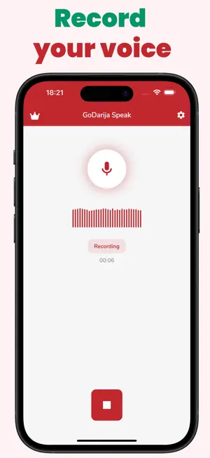 GoDarija Speak & Get Feedback screenshot 2