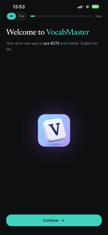 VocabMaster English screenshot
