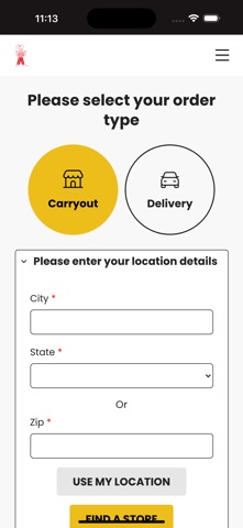 Master Pizza app screenshot