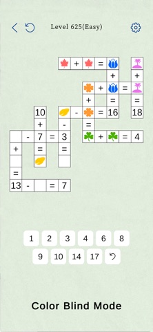 Color Math-Cross Number Game Screenshot 5 of 5
