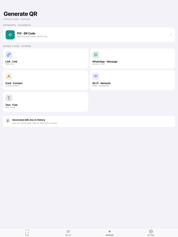 QR Scanner - QR Code ipad screenshot 4
