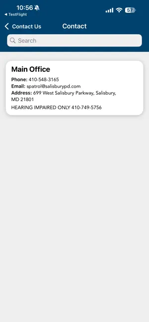Salisbury Police Department MD screenshot 2