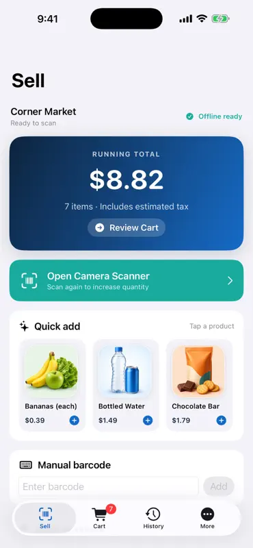 Store Scan & Total screenshot 1 of 3