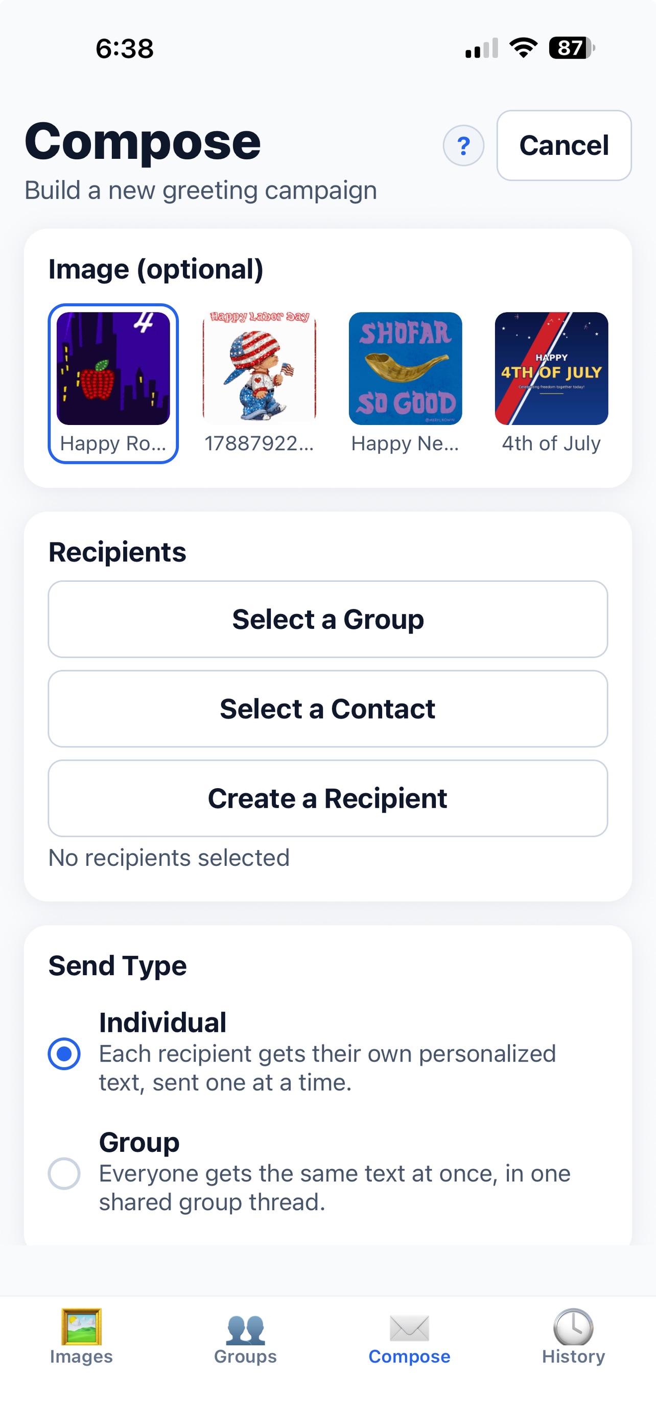Screenshot 3 of Textstatic
