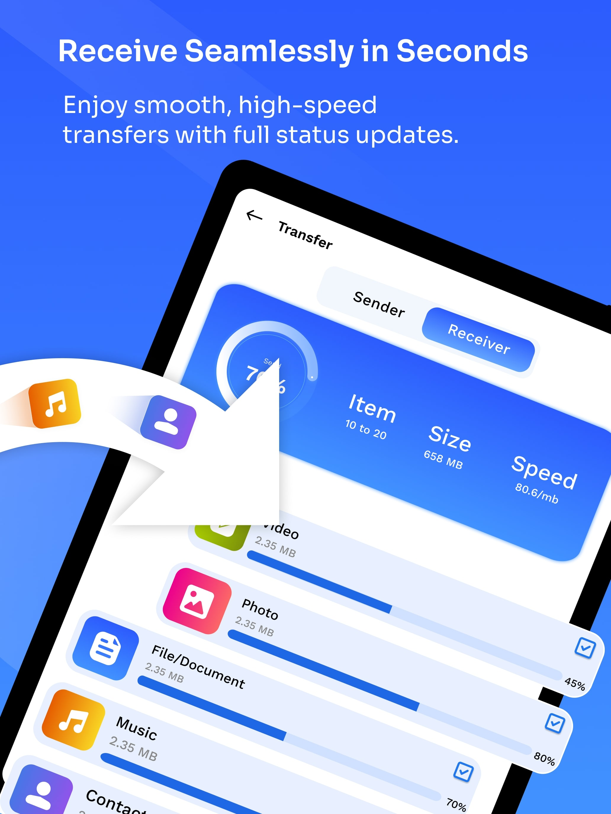 Share Files:Easy Fast Transfer