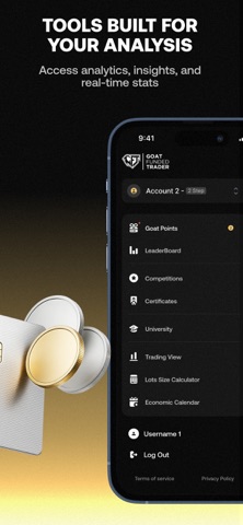 Goat Funded (GFT) iPhone screenshot