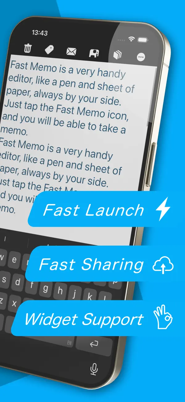 Screenshot #2 pour Fast Memo