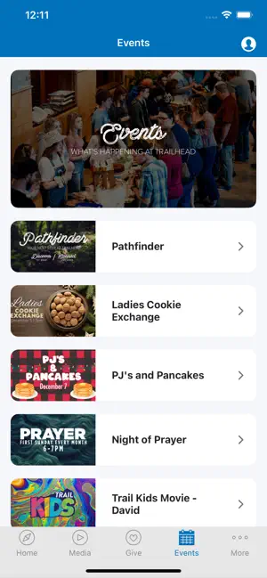 Trailhead Church NC screenshot 3