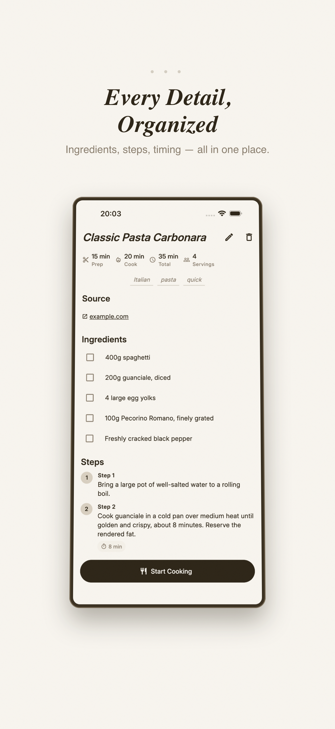 Thyme — Recipes Worth Keeping screenshot 4