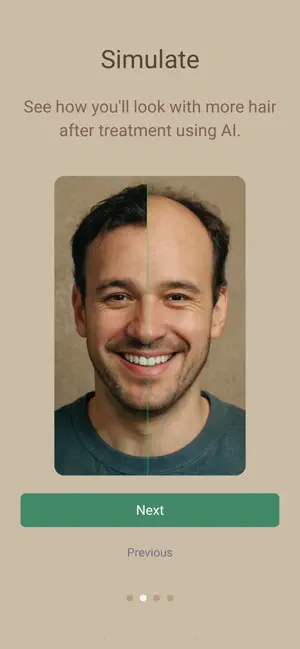 Hairgen.ai AI Hair Transplants screenshot 2