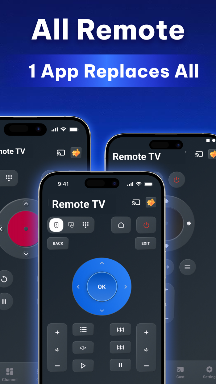 Remote for All TV