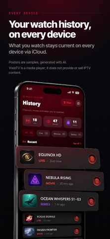 VixioTV - IPTV & M3U Player Screenshot 5 of 5