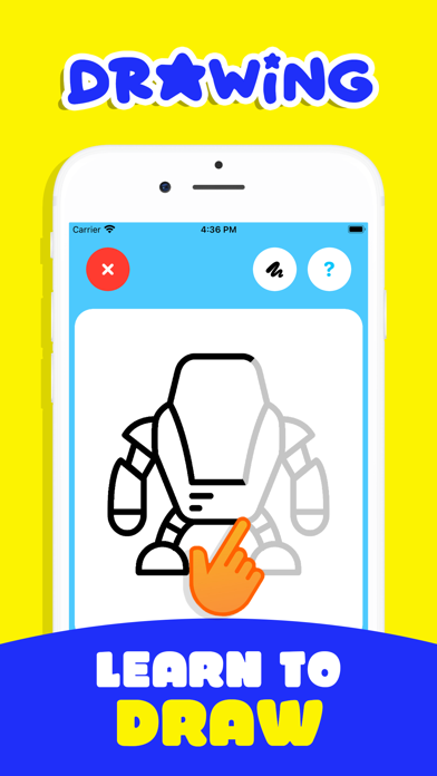 Vehicle toddler coloring Romeo Screenshot 3 - AppWisp.com