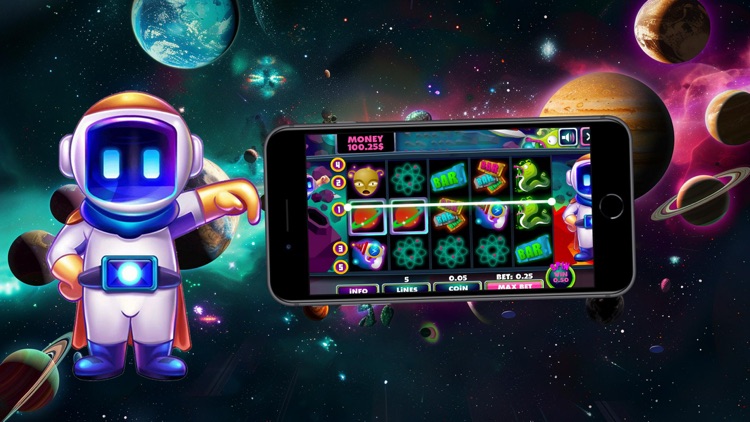 Space Slots Astro Man
