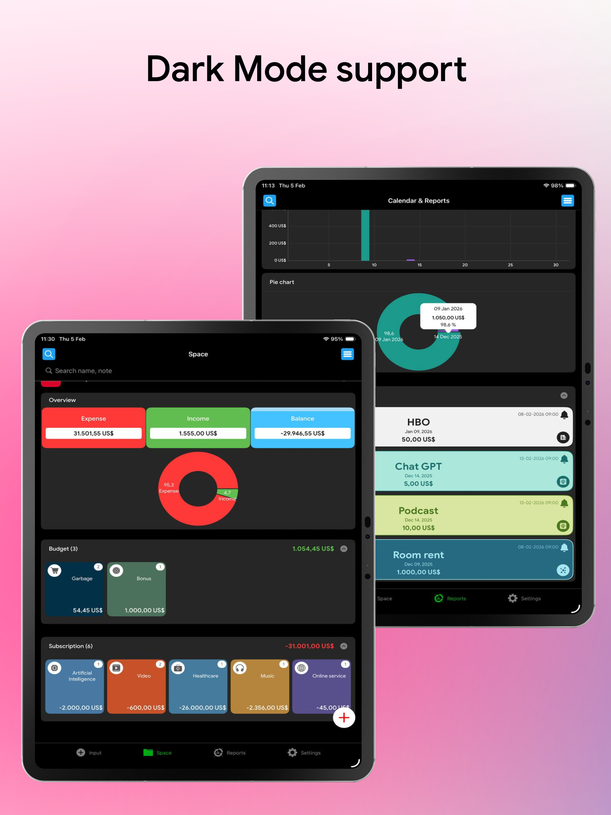 Expense Tracker: Color Money screenshot 17